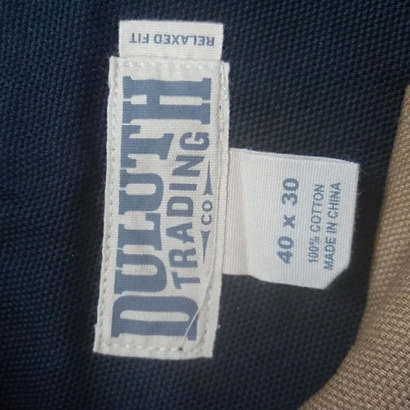 NWT Black Duluth Trading Men's Fire Hose Cargo Work Pants 40 X 30 - Picture 6 of 8